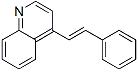 Quinoline,4-(2-phenylethenyl)-